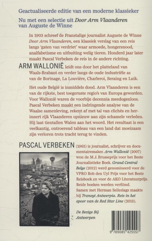 Achterkant van Arm Wallonie