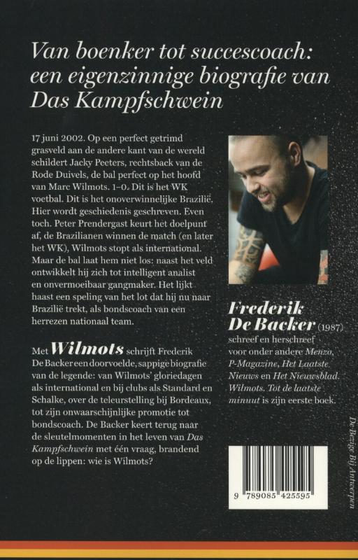 Achterkant van Wilmots