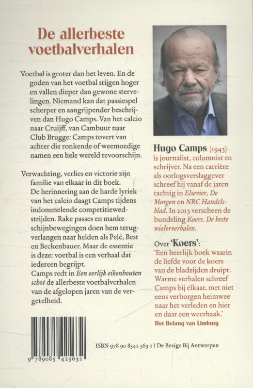 Achterkant van Een eerlijk eikenhouten schot