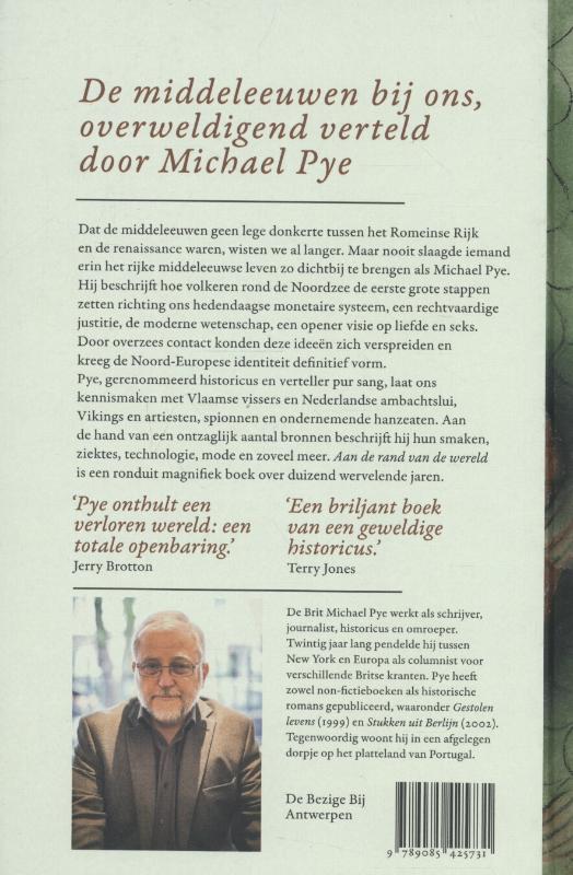Achterkant van Aan de rand van de wereld