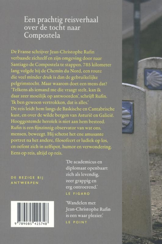 Achterkant van Compostela