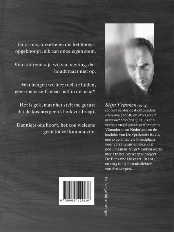 Achterkant van Maak plaats van mij