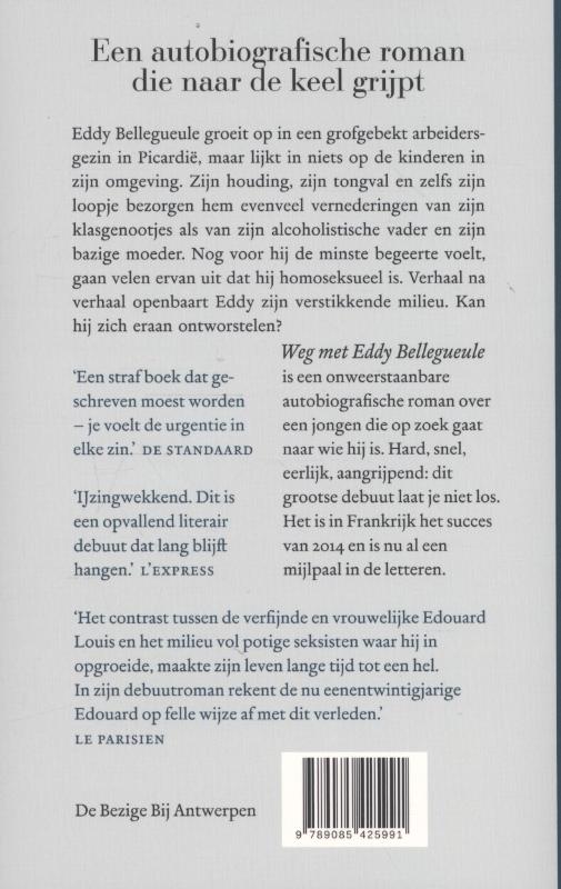 Achterkant van Weg met Eddy Bellegueule