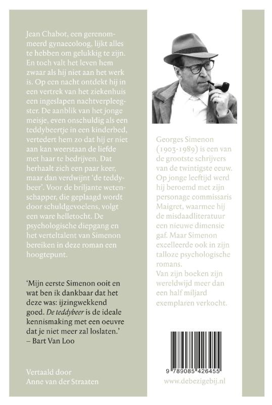 Achterkant van De teddybeer