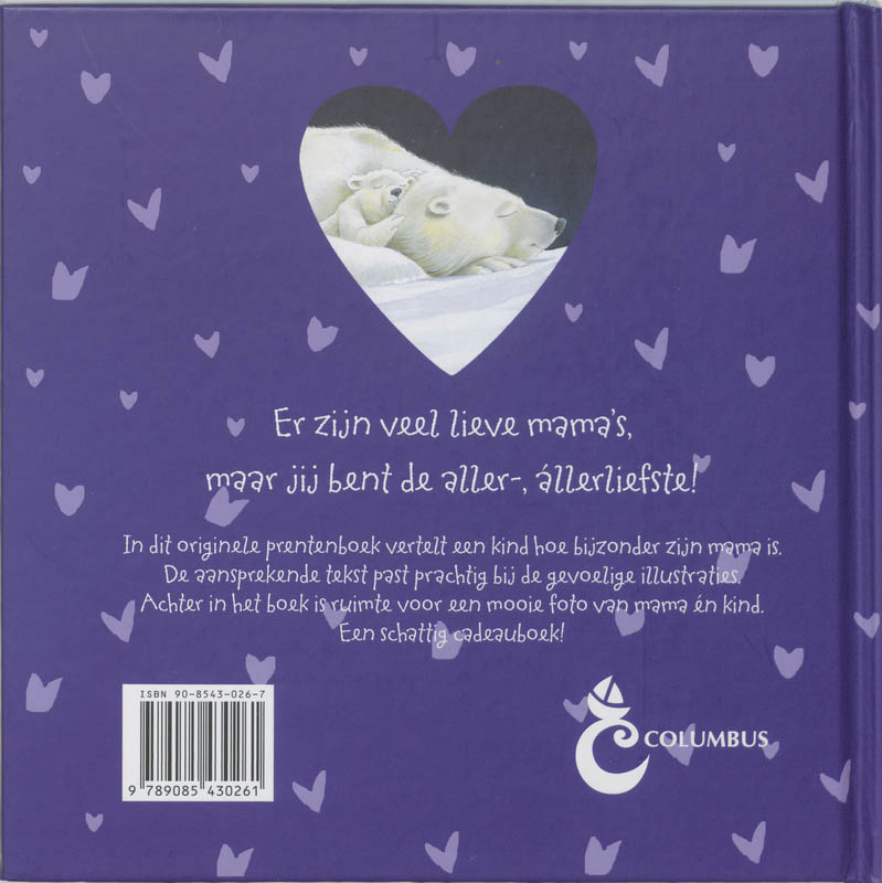 Achterkant van Mama is lief