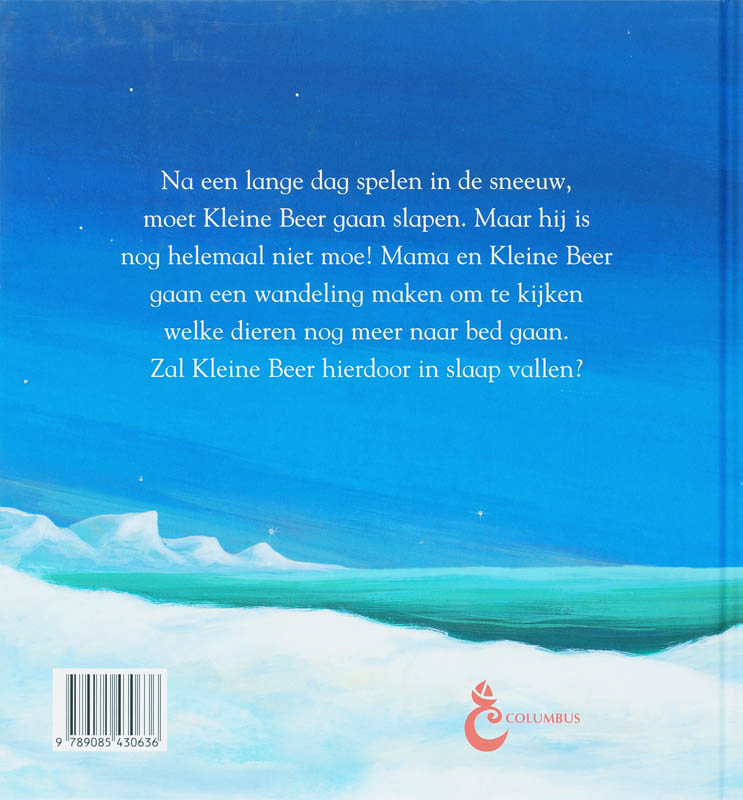 Achterkant van Bedtijd voor Kleine Beer