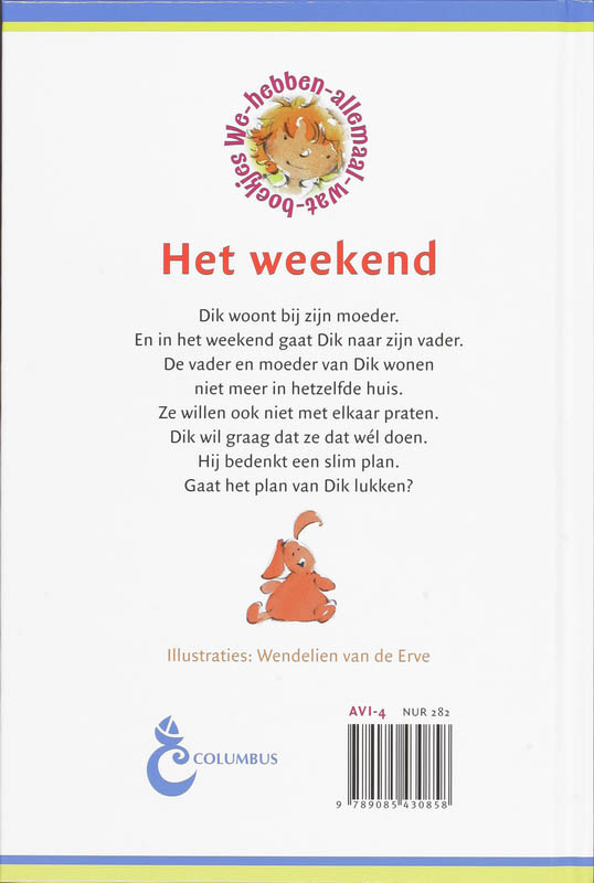 Achterkant van Het weekend