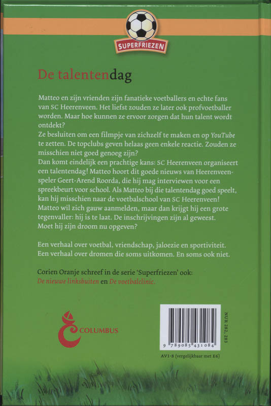 Achterkant van De talentendag