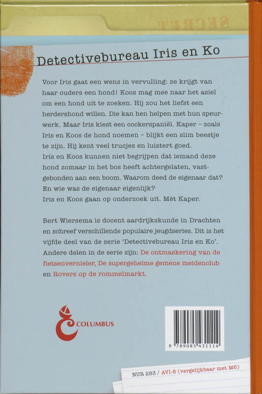 Achterkant van Het donkere dierenbeulenbos