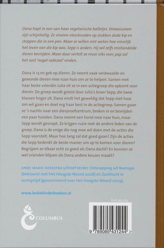 Achterkant van Proefdier vrij!