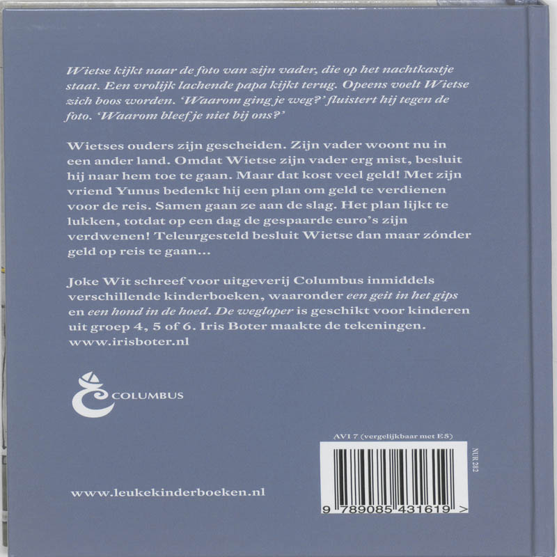 Achterkant van De wegloper