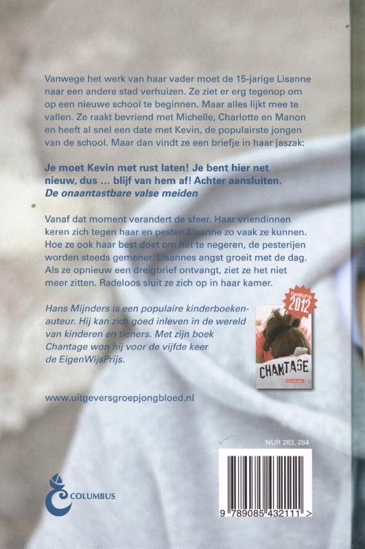 Achterkant van Geen keus