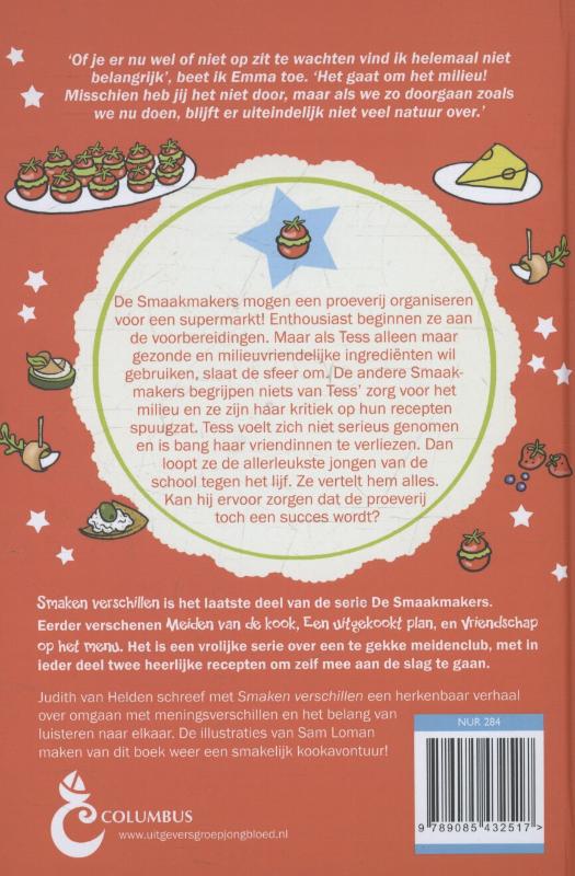 Achterkant van Smaken verschillen