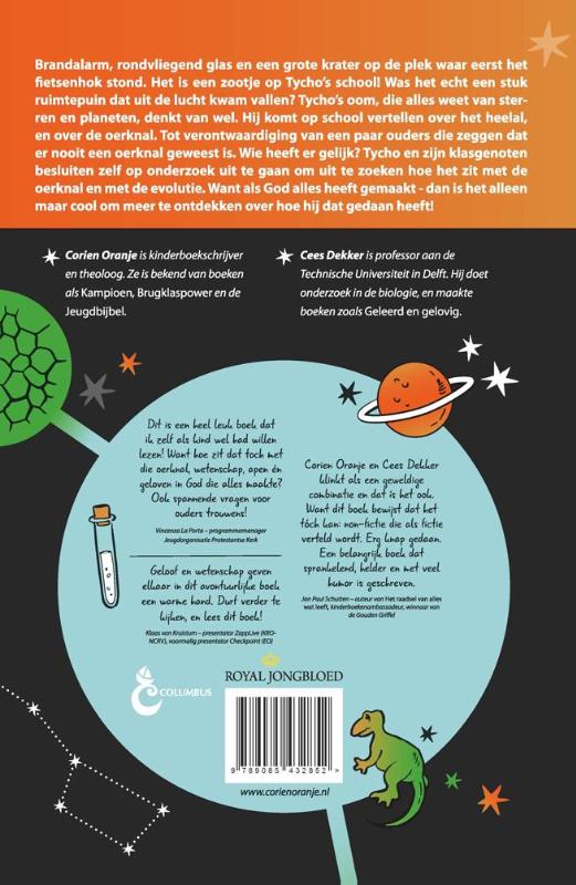 Achterkant van Het geheime logboek van topnerd Tycho