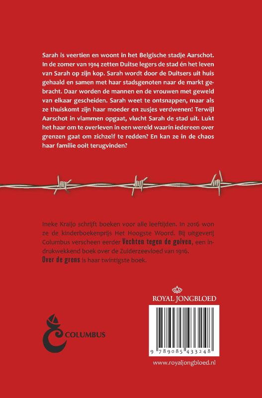 Achterkant van Over de grens