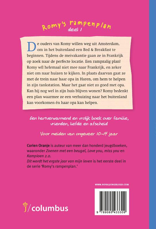 Achterkant van Dit wordt het ergste jaar van mijn leven