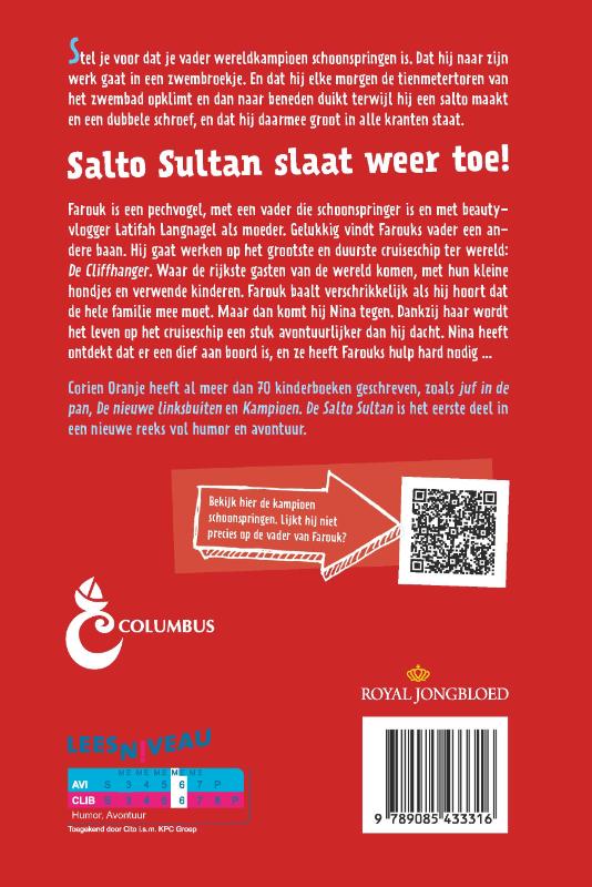 Achterkant van De Salto Sultan