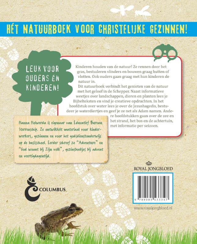 Achterkant van Struinen door de schepping