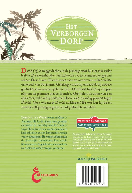 Achterkant van Het verborgen dorp