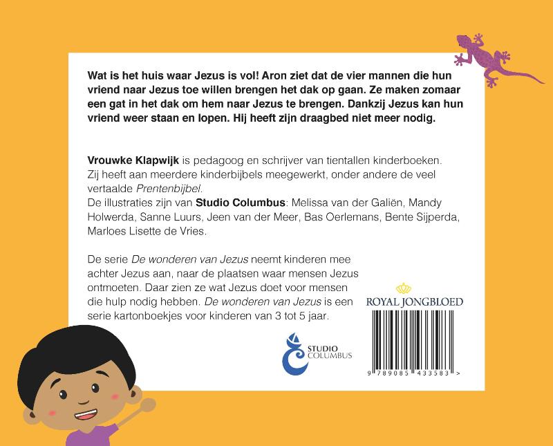 Achterkant van De verlamde man