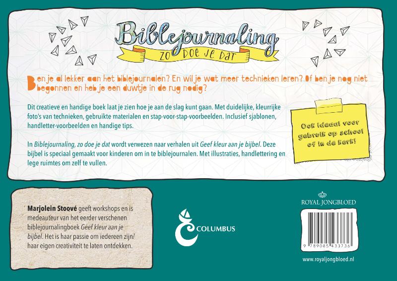 Achterkant van Biblejournaling, zo doe je dat