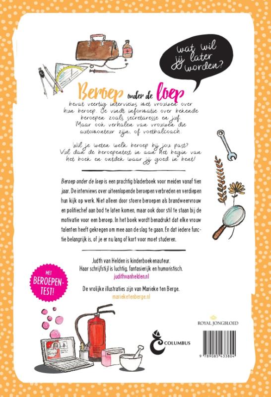 Achterkant van Beroep onder de loep