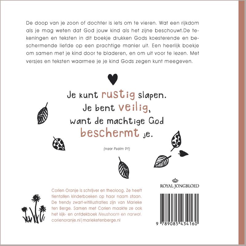 Achterkant van Geliefd en gedoopt