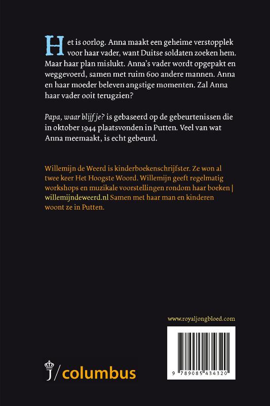 Achterkant van Papa, waar blijf je?