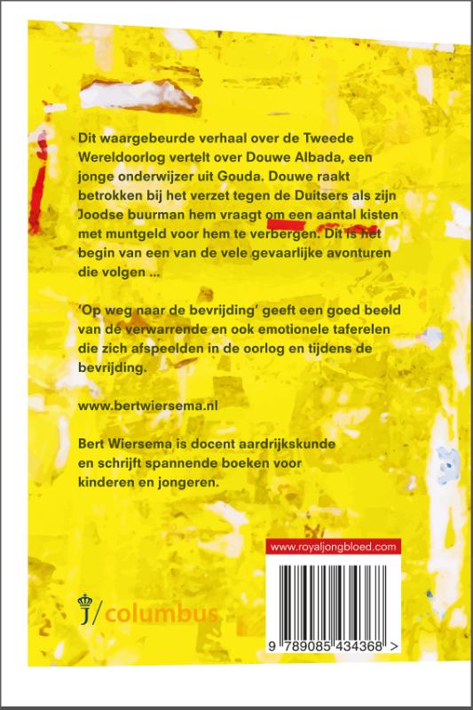 Achterkant van Op weg naar de bevrijding
