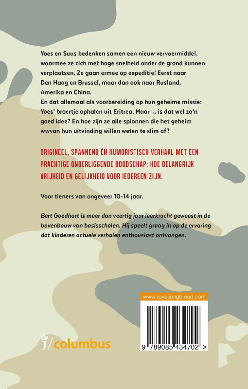 Achterkant van De geheime missie van graaf Mol