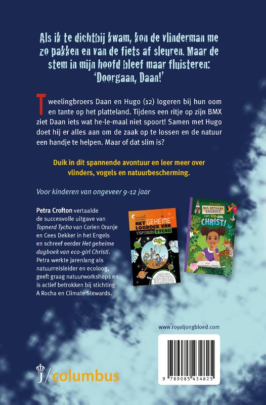 Achterkant van De vlinderdief