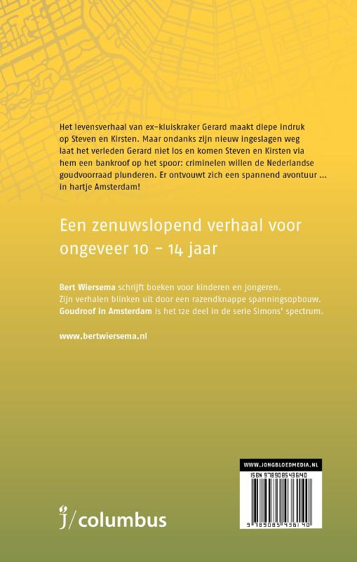 Achterkant van Goudroof in Amsterdam