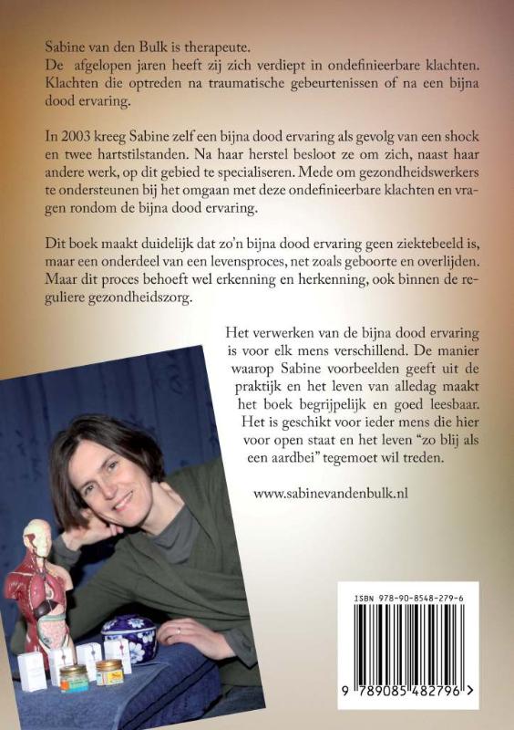 Achterkant van Zo blij als een aardbei