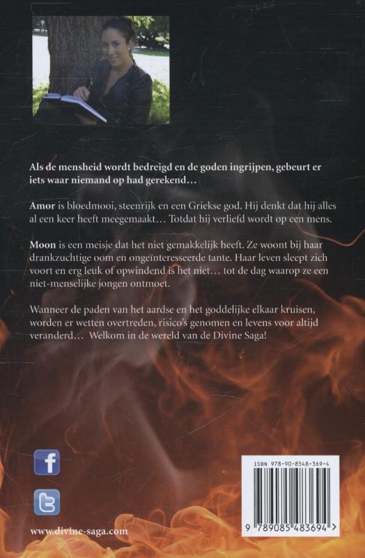Achterkant van Flame