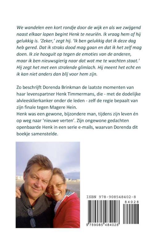 Achterkant van Durf te sterven