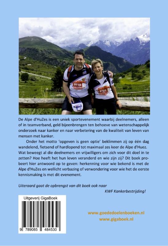 Achterkant van Alpe d'HuZes