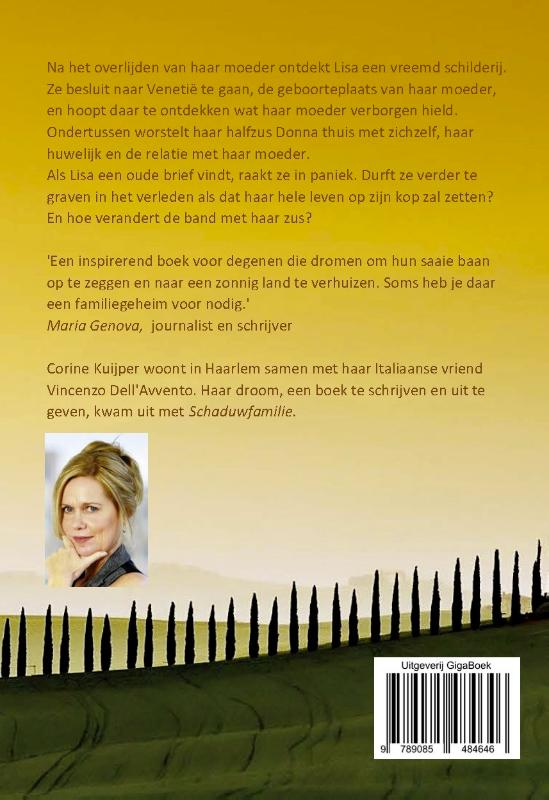 Achterkant van Schaduwfamilie