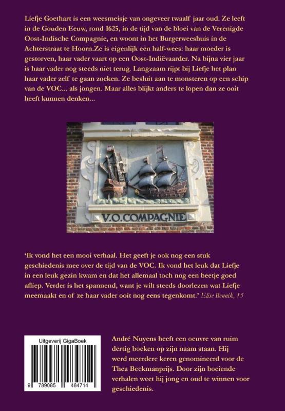 Achterkant van De meikoningin