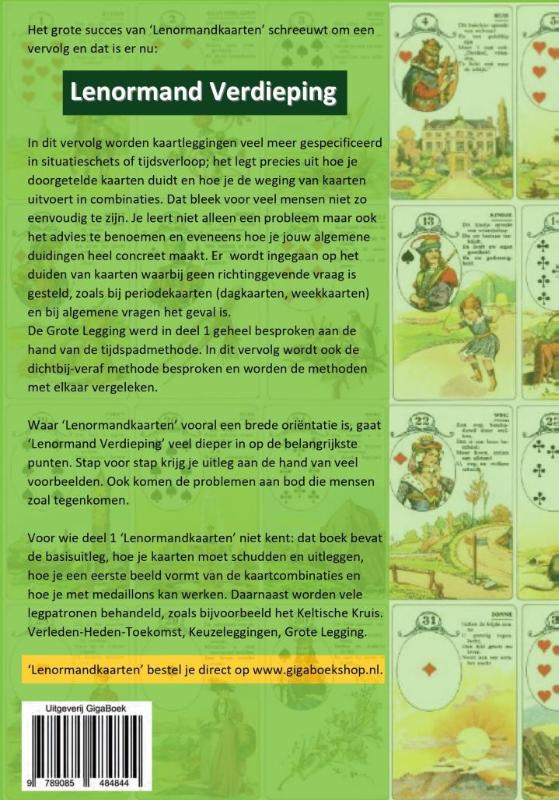 Achterkant van Lenormand verdieping