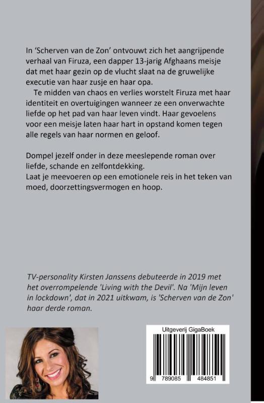 Achterkant van Scherven van de zon