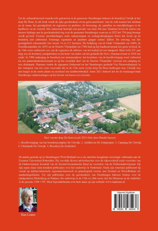 Achterkant van Uitwijk in De Heen; geschiedenis van een opmerkelijke boerderij