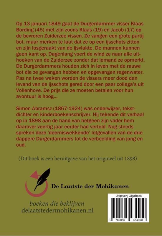 Achterkant van Veertien dagen op een ijsschots