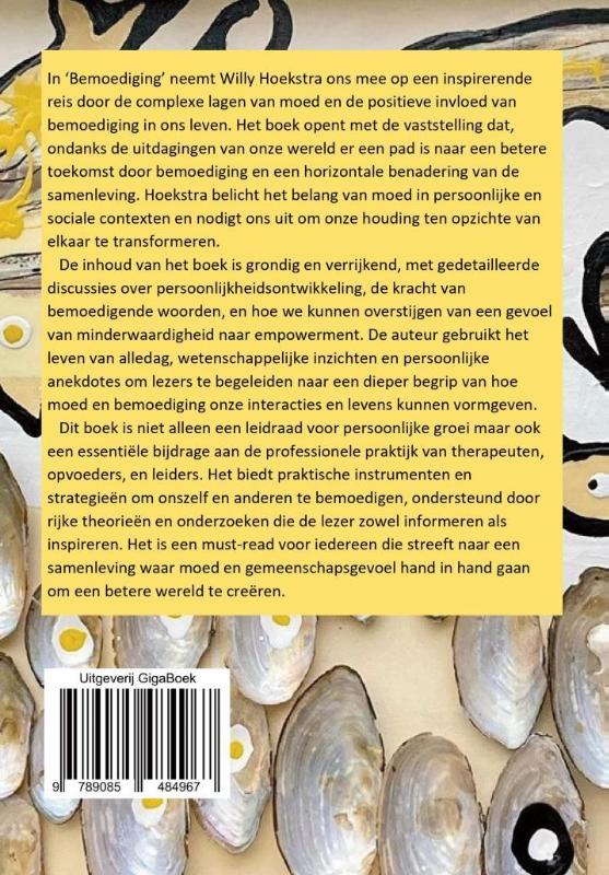 Achterkant van Bemoediging
