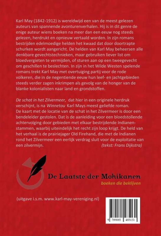 Achterkant van De schat in het Zilvermeer