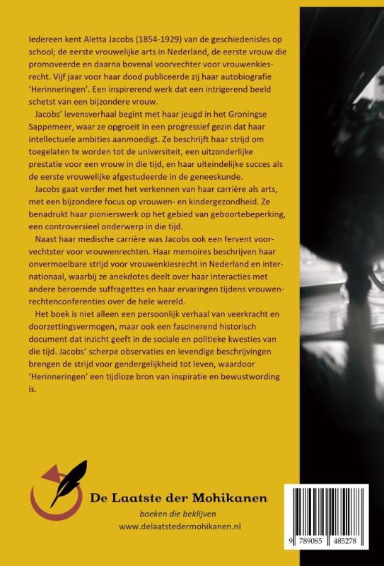 Achterkant van Herinneringen
