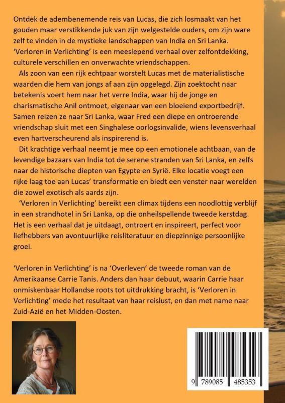 Achterkant van Verloren in verlichting