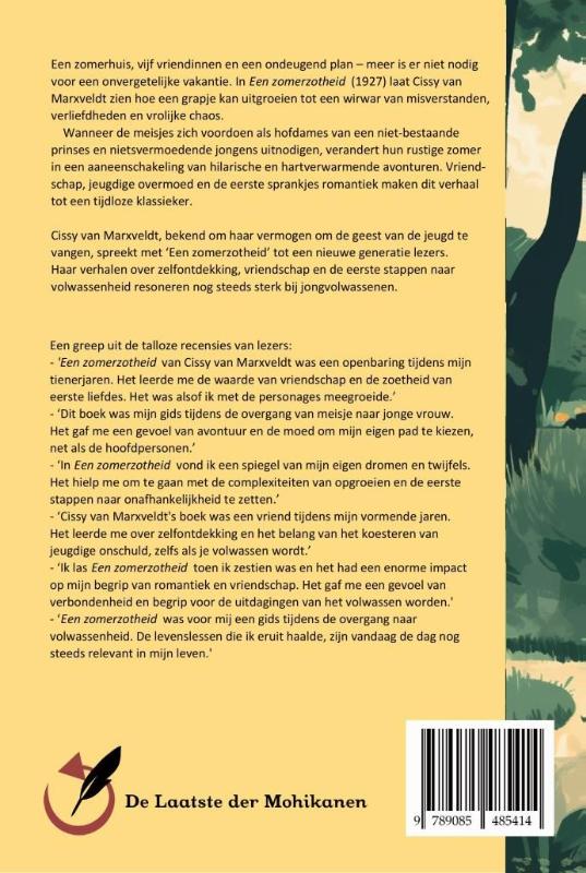 Achterkant van Een zomerzotheid