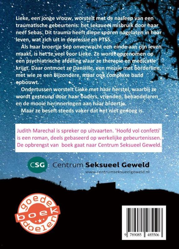 Achterkant van Hoofd vol confetti