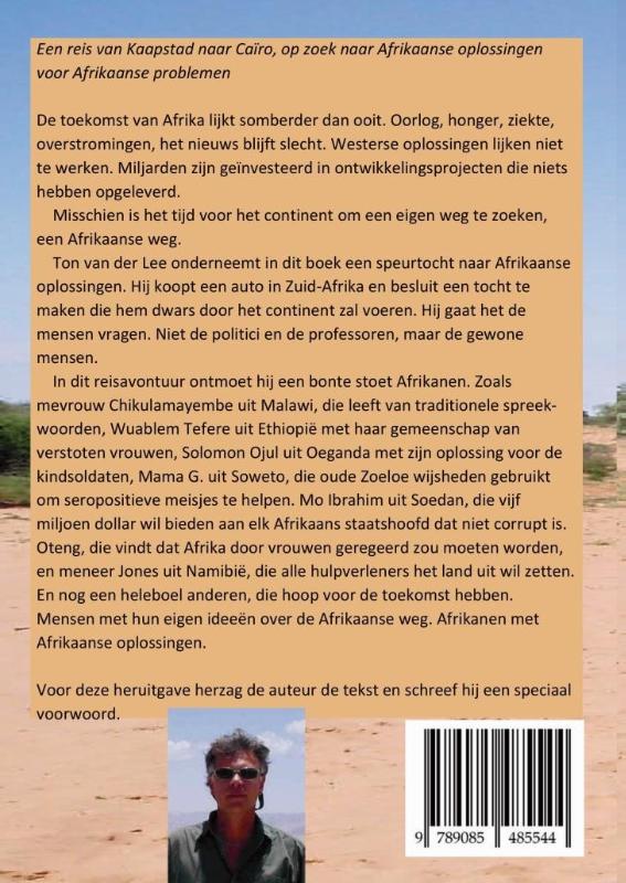 Achterkant van De Afrikaanse weg