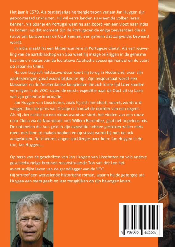 Achterkant van Jan Huygen